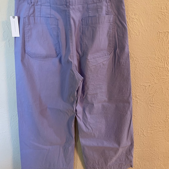 NWT Maeve Colette Lavender Wide Leg Pants - Picture 2 of 4